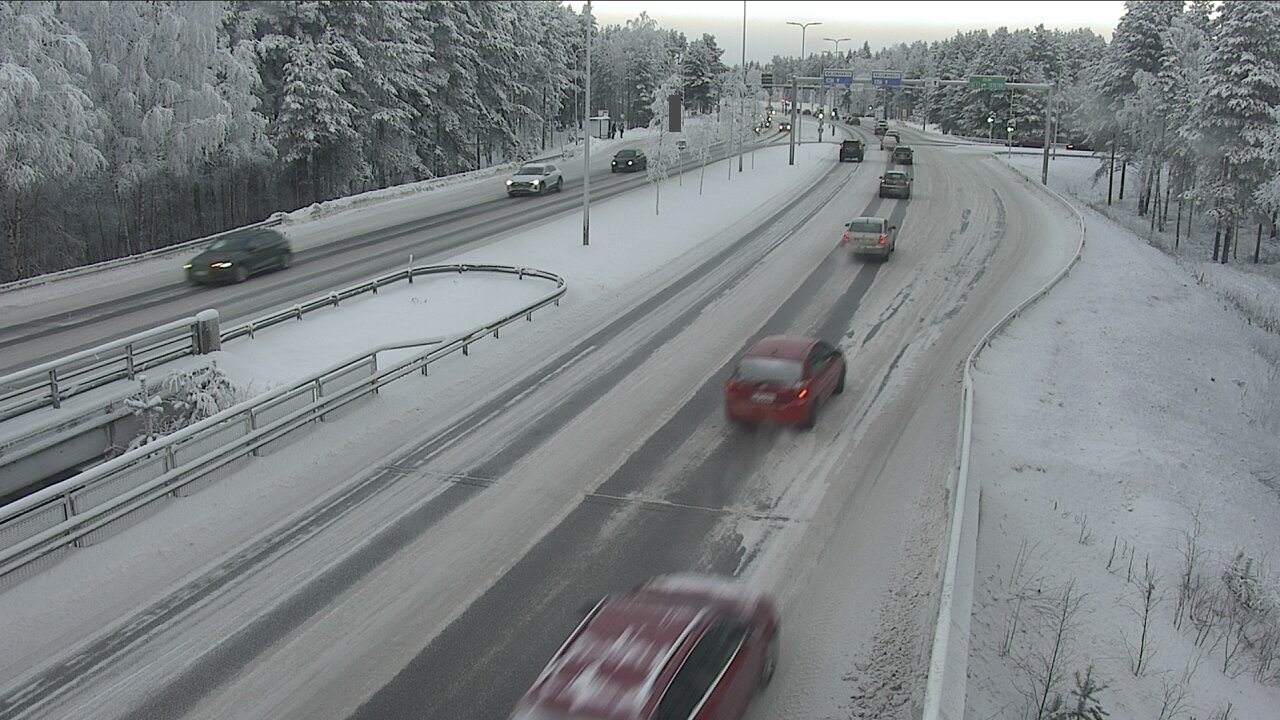 Weather Camera Image Road 4 Oulu, Isko, Oulu, Pohjois-Pohjanmaa