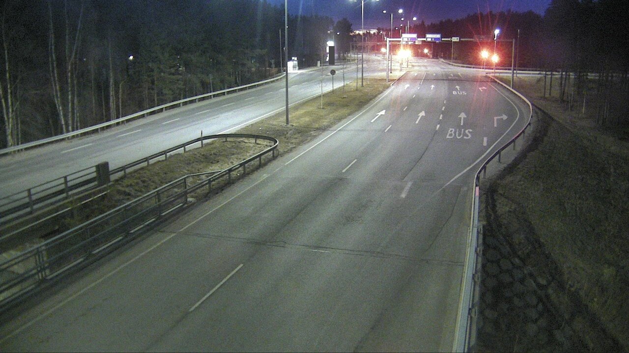 Weather Camera Image Väg 4 Uleåborg, Isko, Oulu, Pohjois-Pohjanmaa