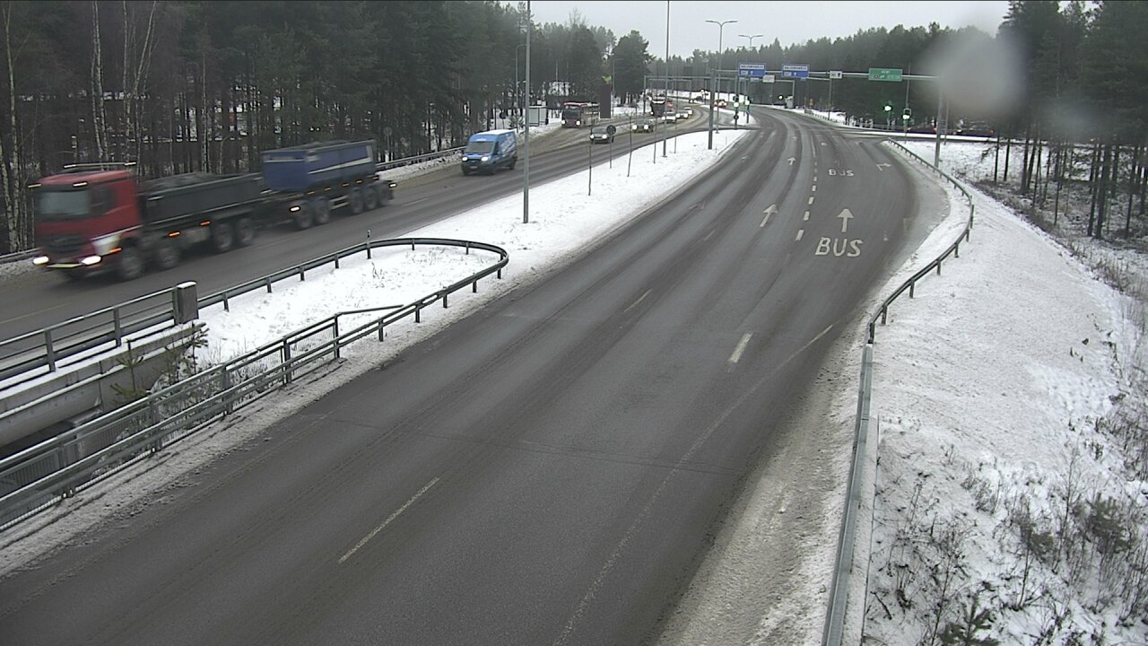 Weather Camera Image Road 4 Oulu, Isko, Oulu, Pohjois-Pohjanmaa