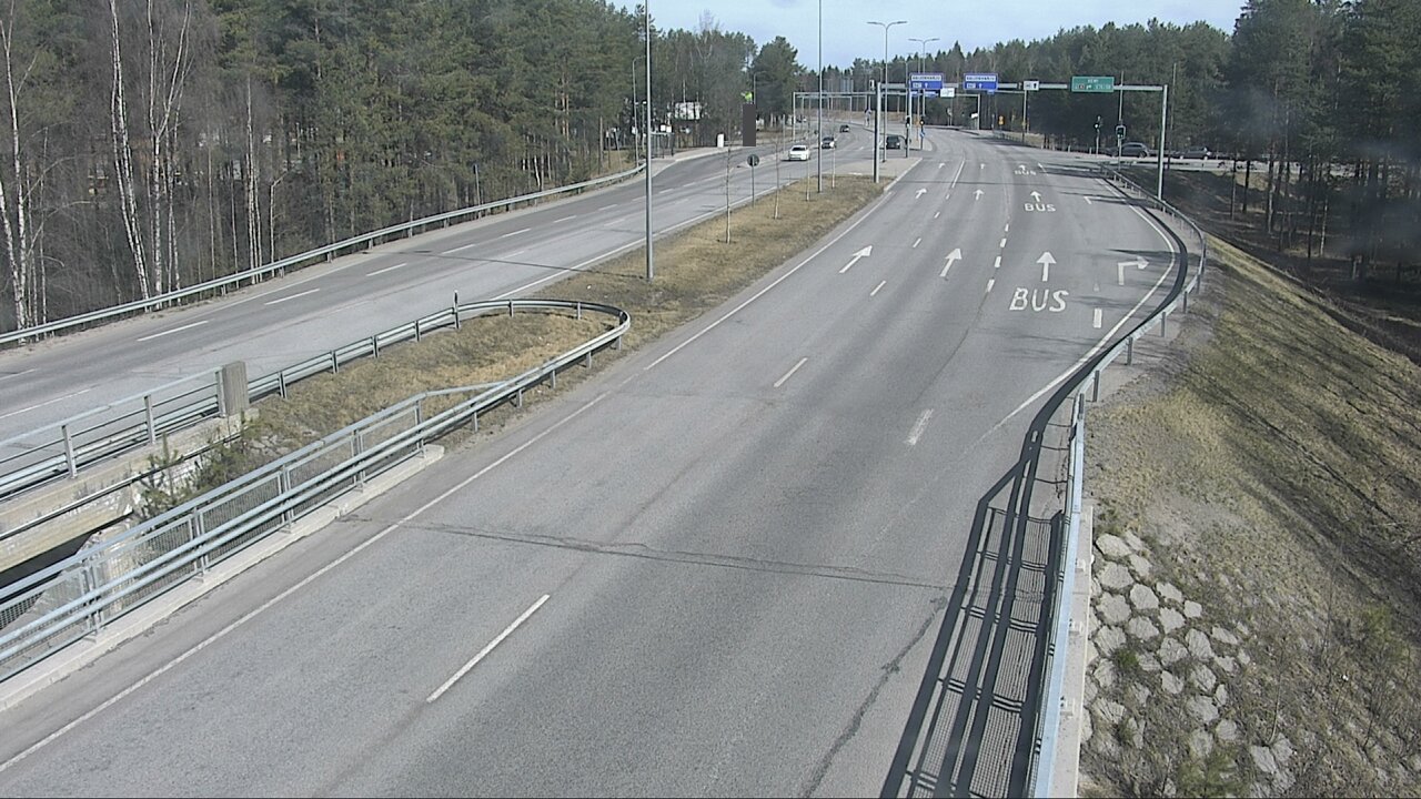 Weather Camera Image Road 4 Oulu, Isko, Oulu, Pohjois-Pohjanmaa