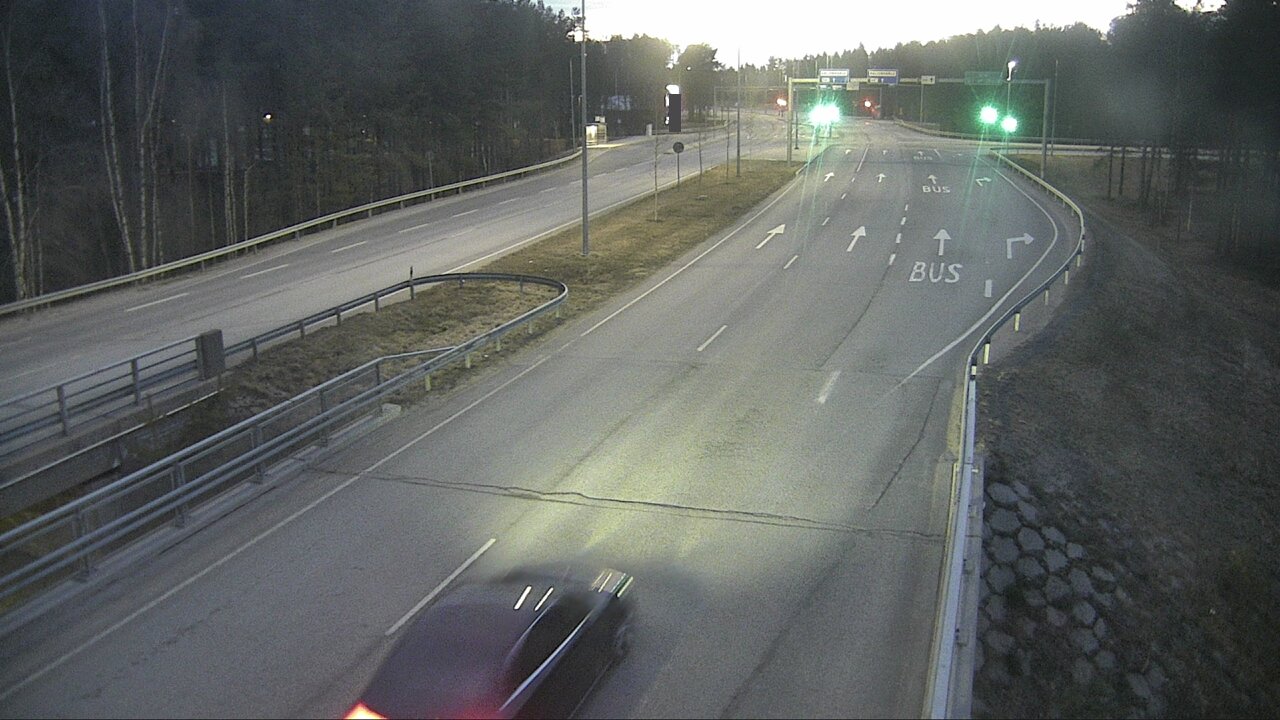 Weather Camera Image Väg 4 Uleåborg, Isko, Oulu, Pohjois-Pohjanmaa
