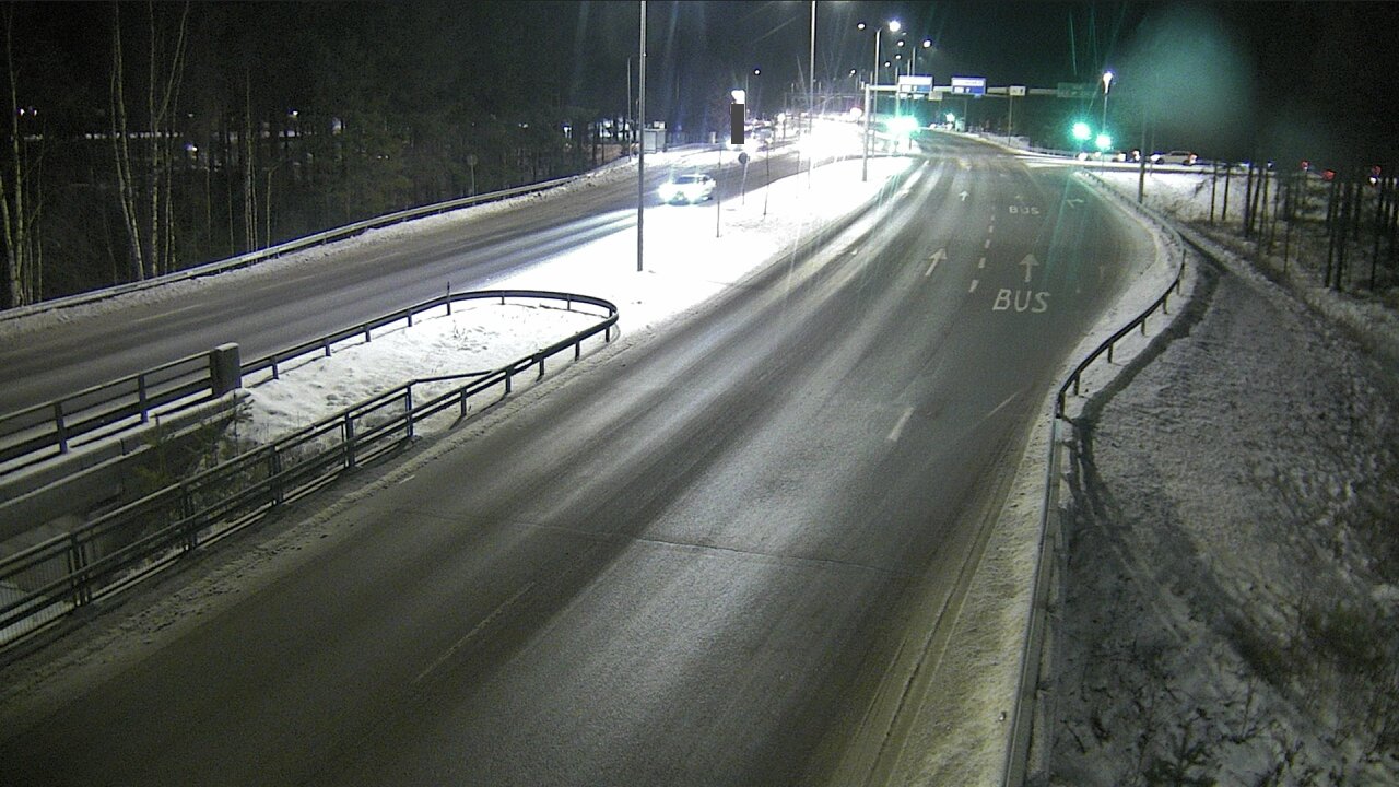 Weather Camera Image Väg 4 Uleåborg, Isko, Oulu, Pohjois-Pohjanmaa