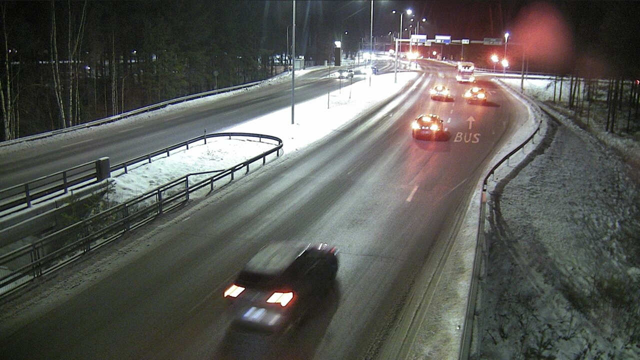 Weather Camera Image Väg 4 Uleåborg, Isko, Oulu, Pohjois-Pohjanmaa