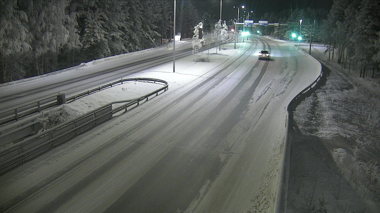Weather Camera Image Road 4 Oulu, Isko, Oulu, Pohjois-Pohjanmaa