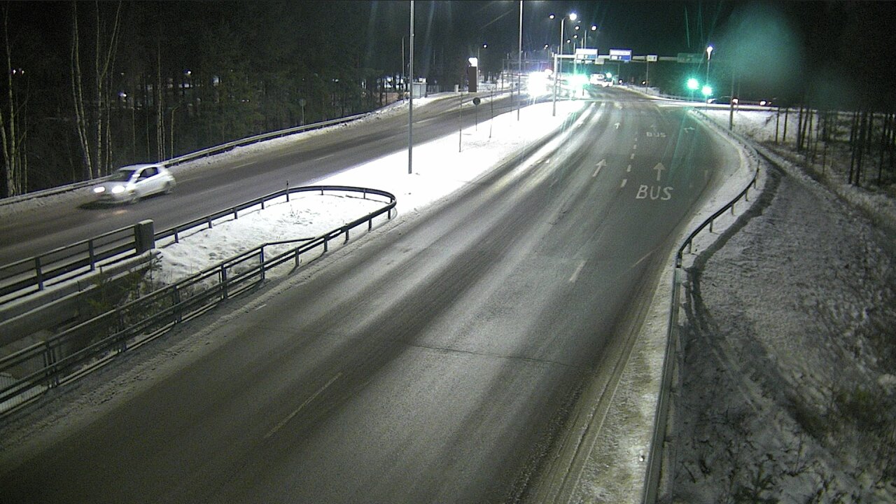 Weather Camera Image Väg 4 Uleåborg, Isko, Oulu, Pohjois-Pohjanmaa