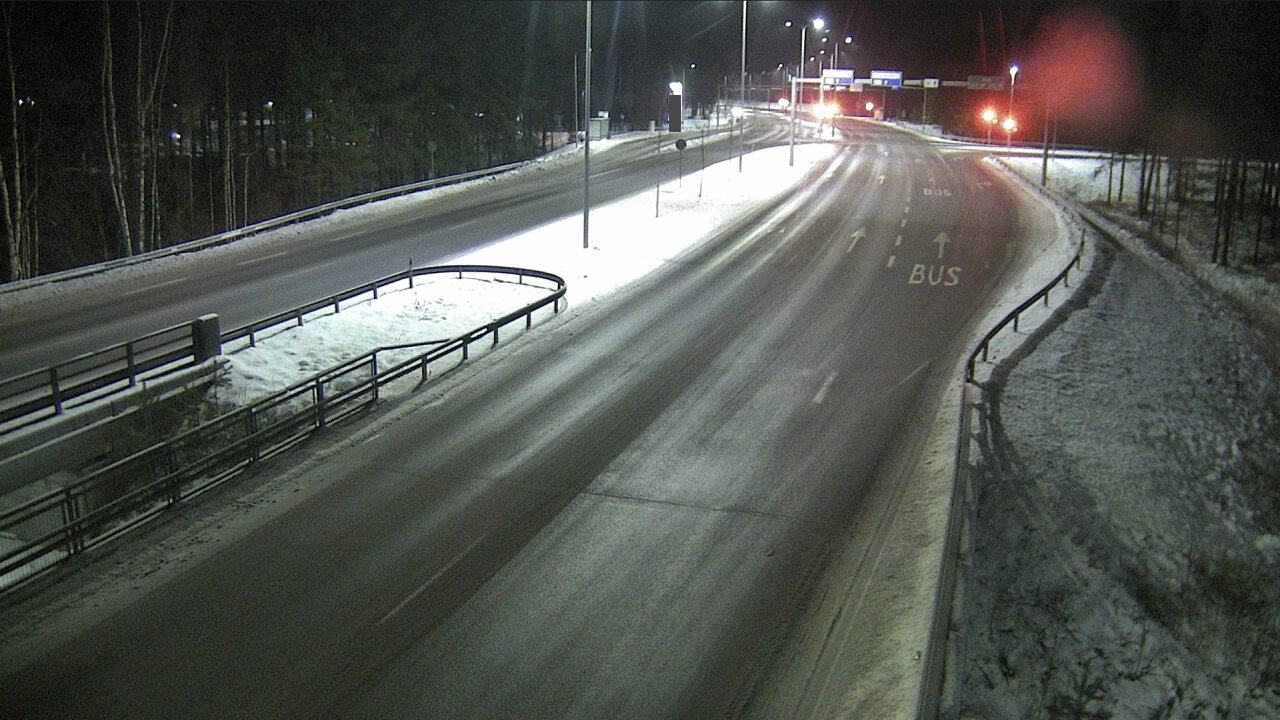 Weather Camera Image Väg 4 Uleåborg, Isko, Oulu, Pohjois-Pohjanmaa