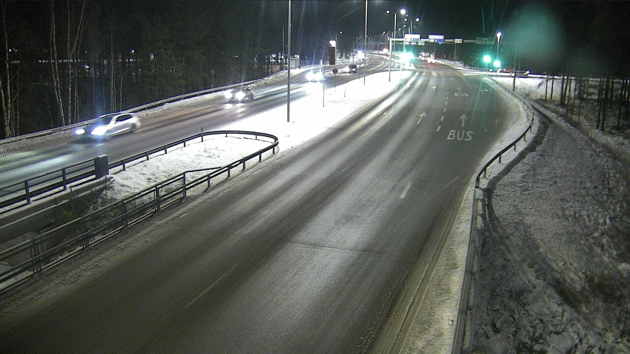 Weather Camera Image Väg 4 Uleåborg, Isko, Oulu, Pohjois-Pohjanmaa