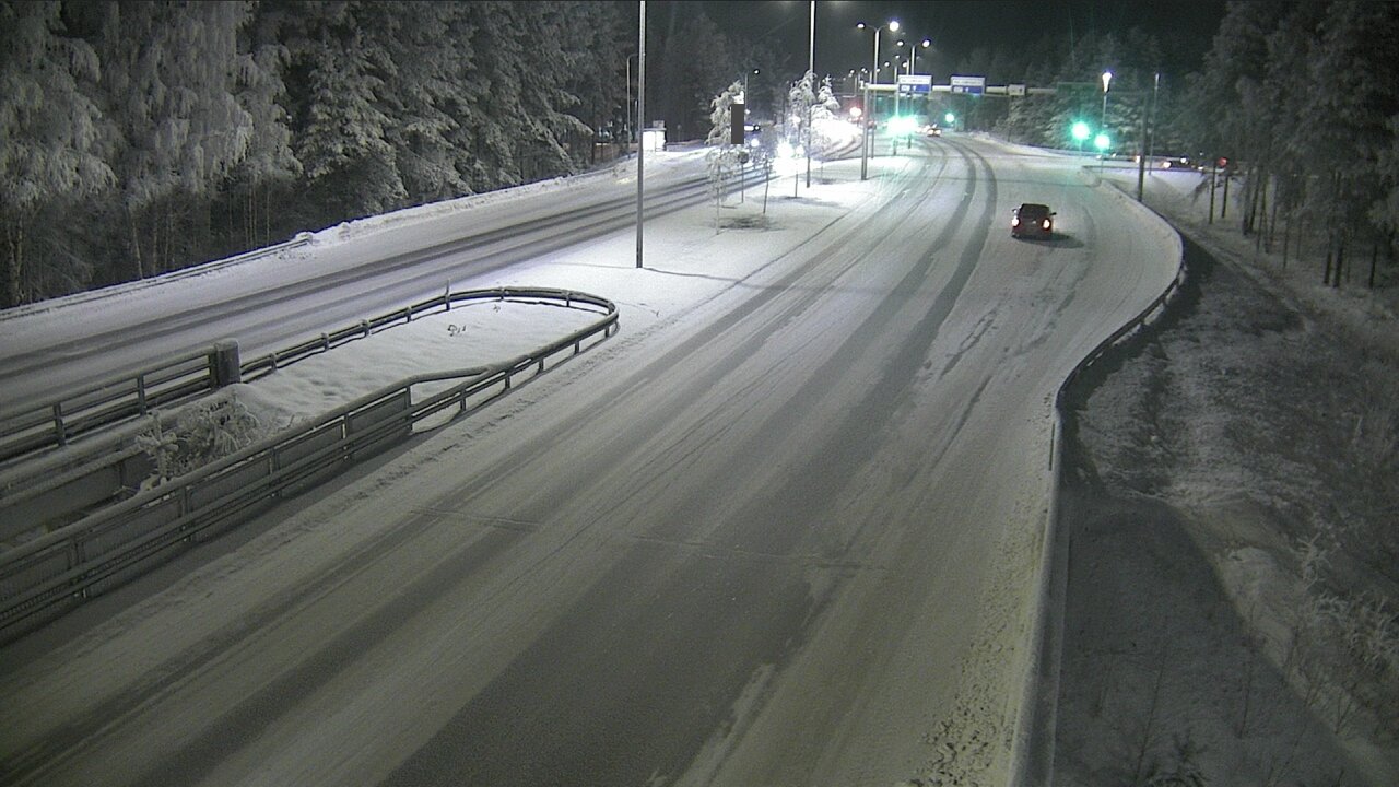Weather Camera Image Road 4 Oulu, Isko, Oulu, Pohjois-Pohjanmaa