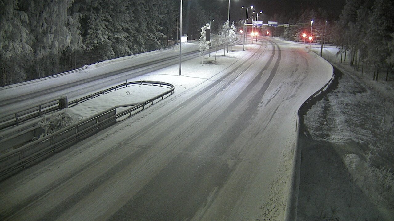 Weather Camera Image Road 4 Oulu, Isko, Oulu, Pohjois-Pohjanmaa