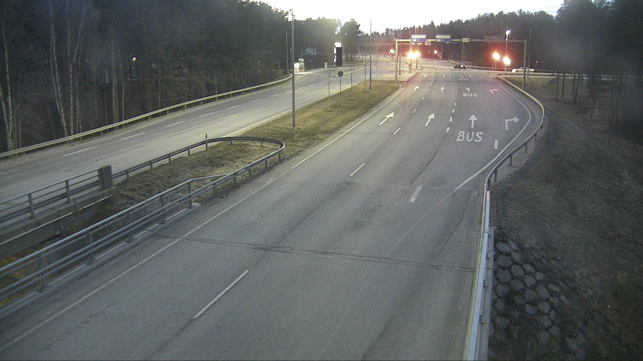 Weather Camera Image Väg 4 Uleåborg, Isko, Oulu, Pohjois-Pohjanmaa