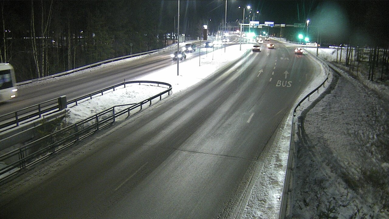 Weather Camera Image Väg 4 Uleåborg, Isko, Oulu, Pohjois-Pohjanmaa