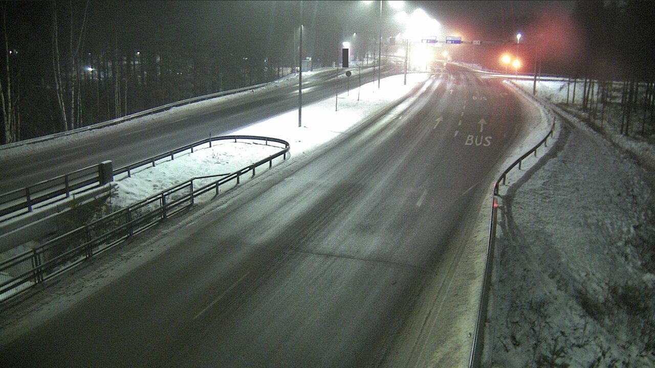 Weather Camera Image Väg 4 Uleåborg, Isko, Oulu, Pohjois-Pohjanmaa