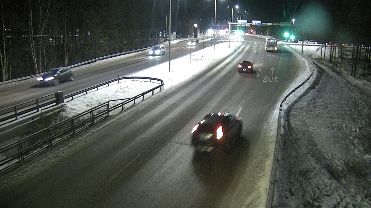 Weather Camera Image Väg 4 Uleåborg, Isko, Oulu, Pohjois-Pohjanmaa