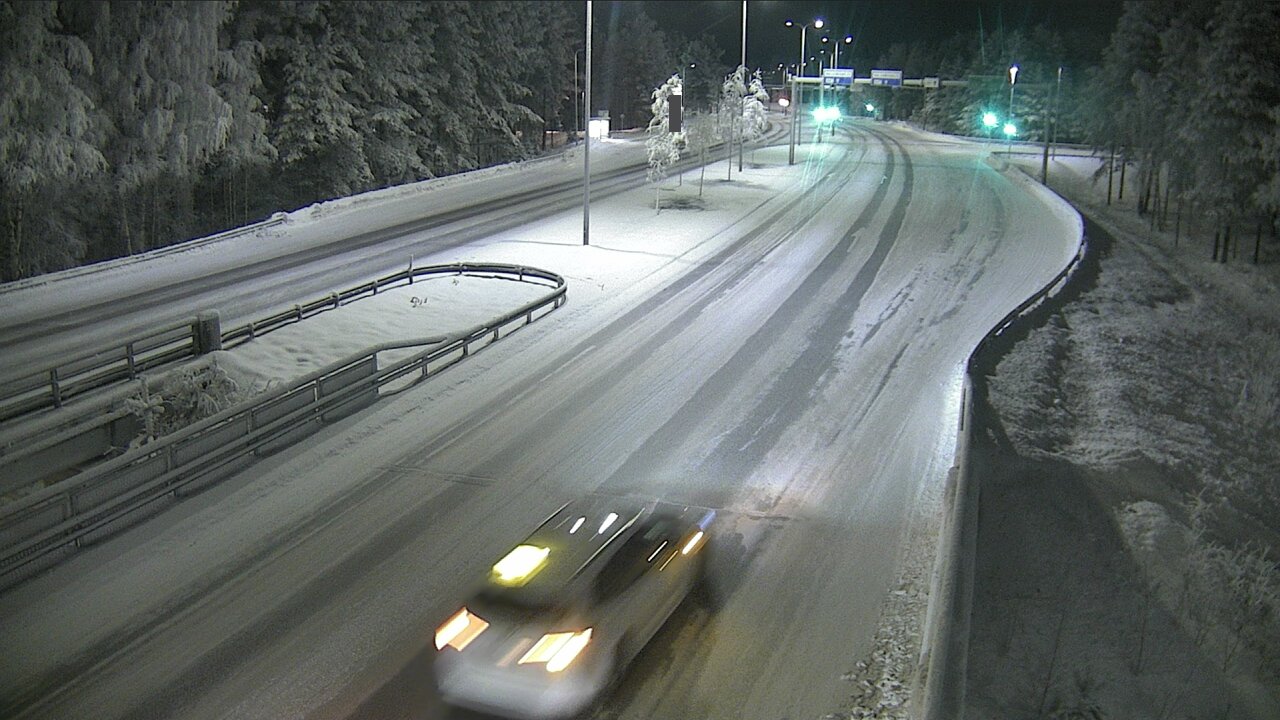 Weather Camera Image Road 4 Oulu, Isko, Oulu, Pohjois-Pohjanmaa