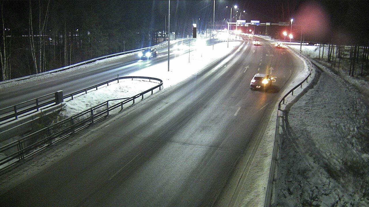 Weather Camera Image Väg 4 Uleåborg, Isko, Oulu, Pohjois-Pohjanmaa