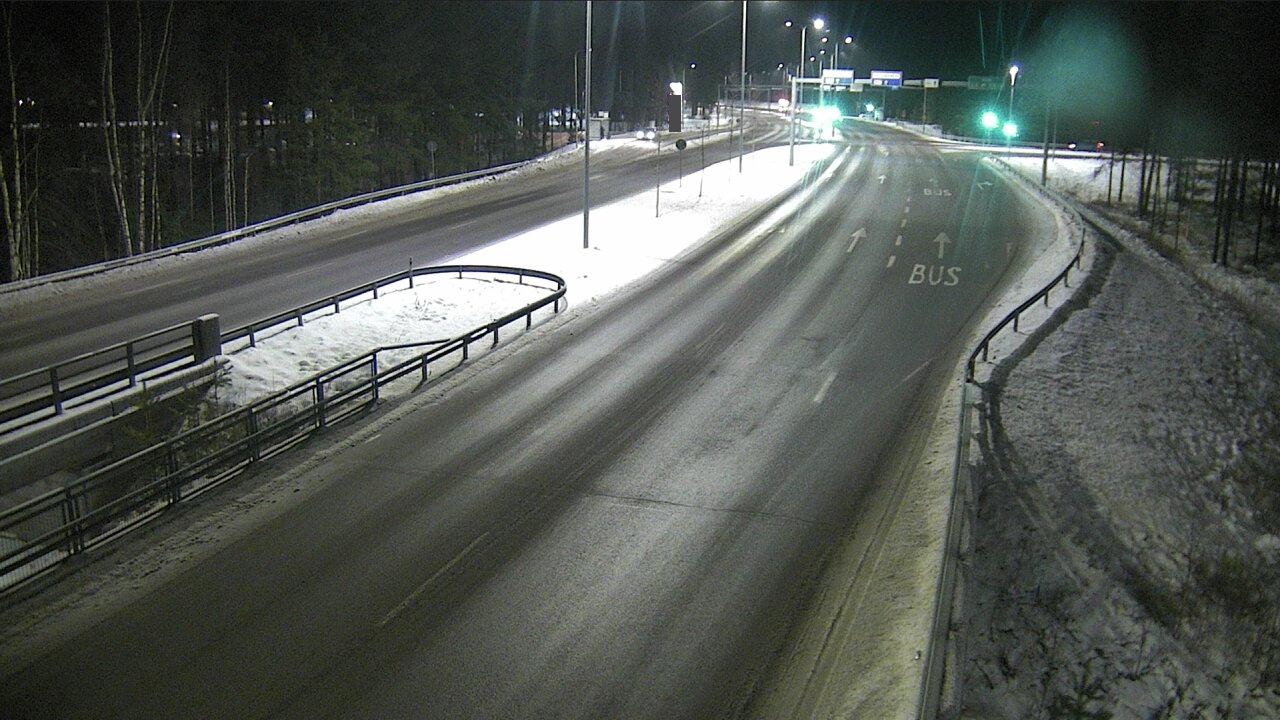 Weather Camera Image Väg 4 Uleåborg, Isko, Oulu, Pohjois-Pohjanmaa