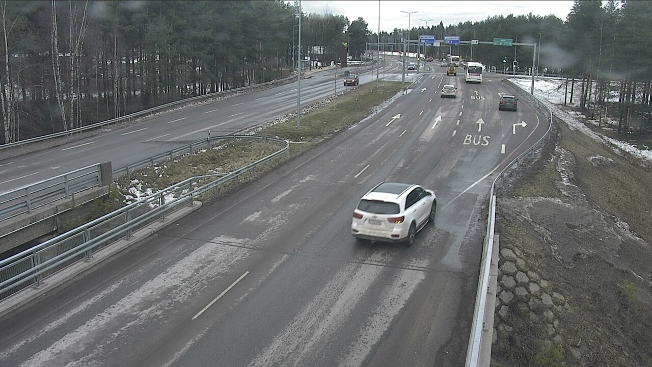 Weather Camera Image Road 4 Oulu, Isko, Oulu, Pohjois-Pohjanmaa