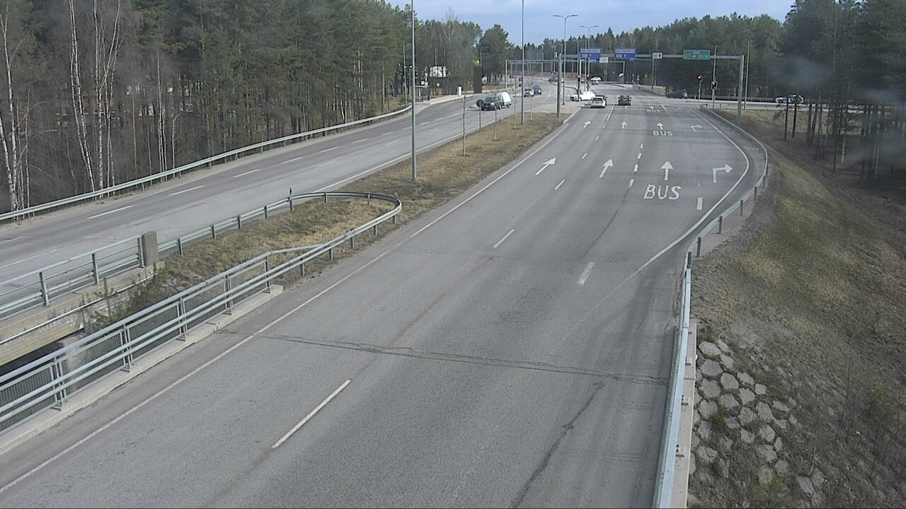 Weather Camera Image Road 4 Oulu, Isko, Oulu, Pohjois-Pohjanmaa
