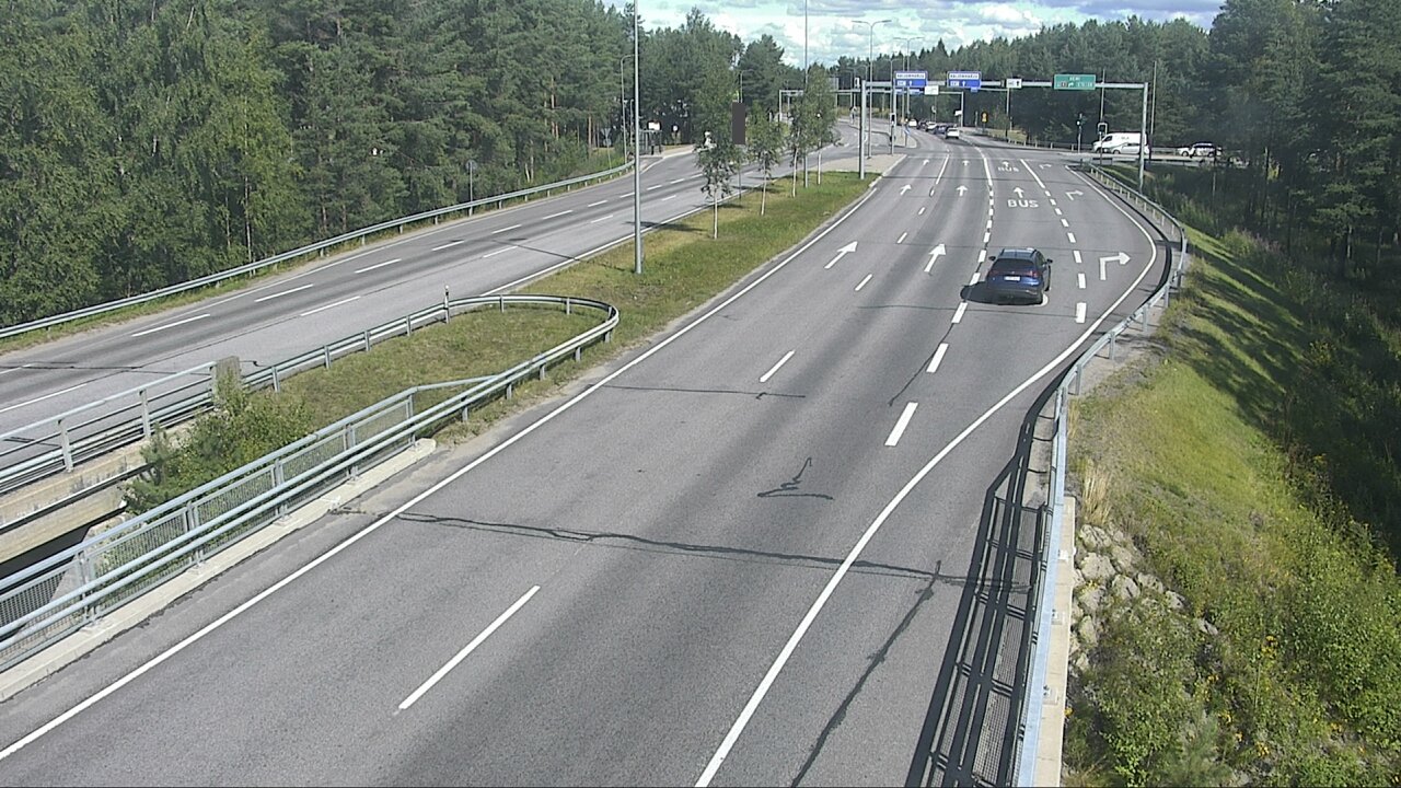 Weather Camera Image Road 4 Oulu, Isko, Oulu, Pohjois-Pohjanmaa