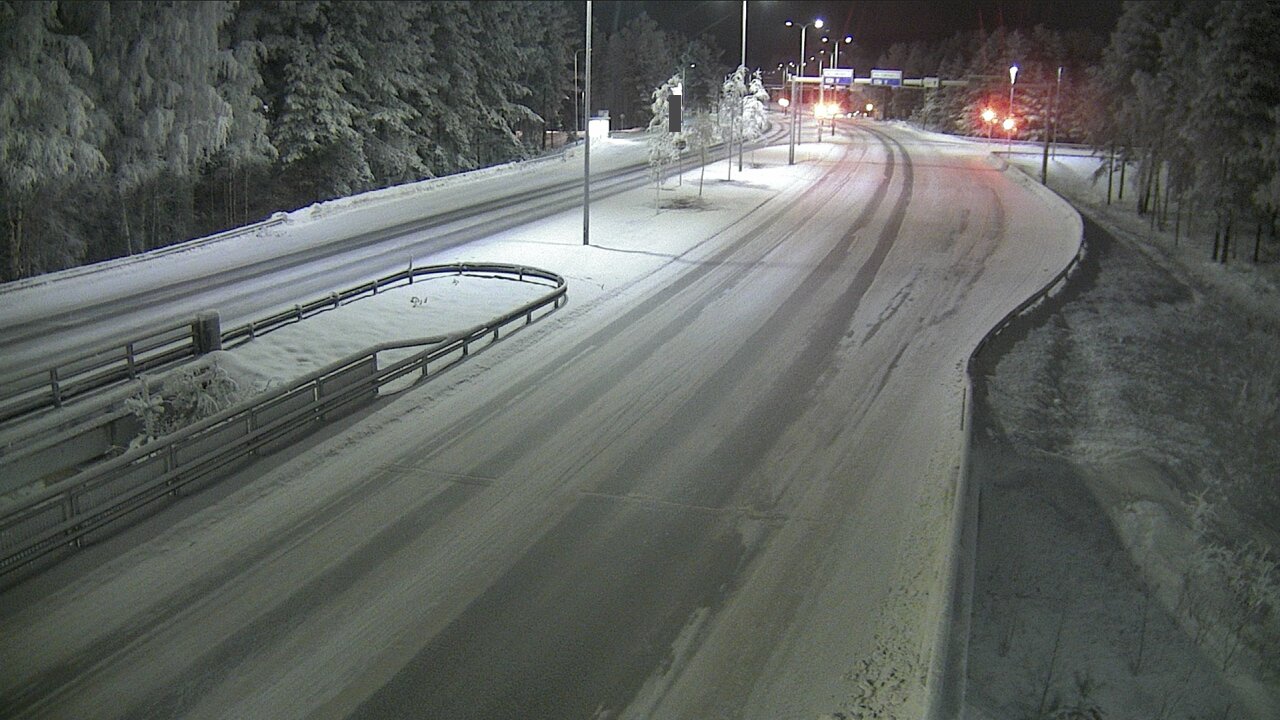 Weather Camera Image Road 4 Oulu, Isko, Oulu, Pohjois-Pohjanmaa