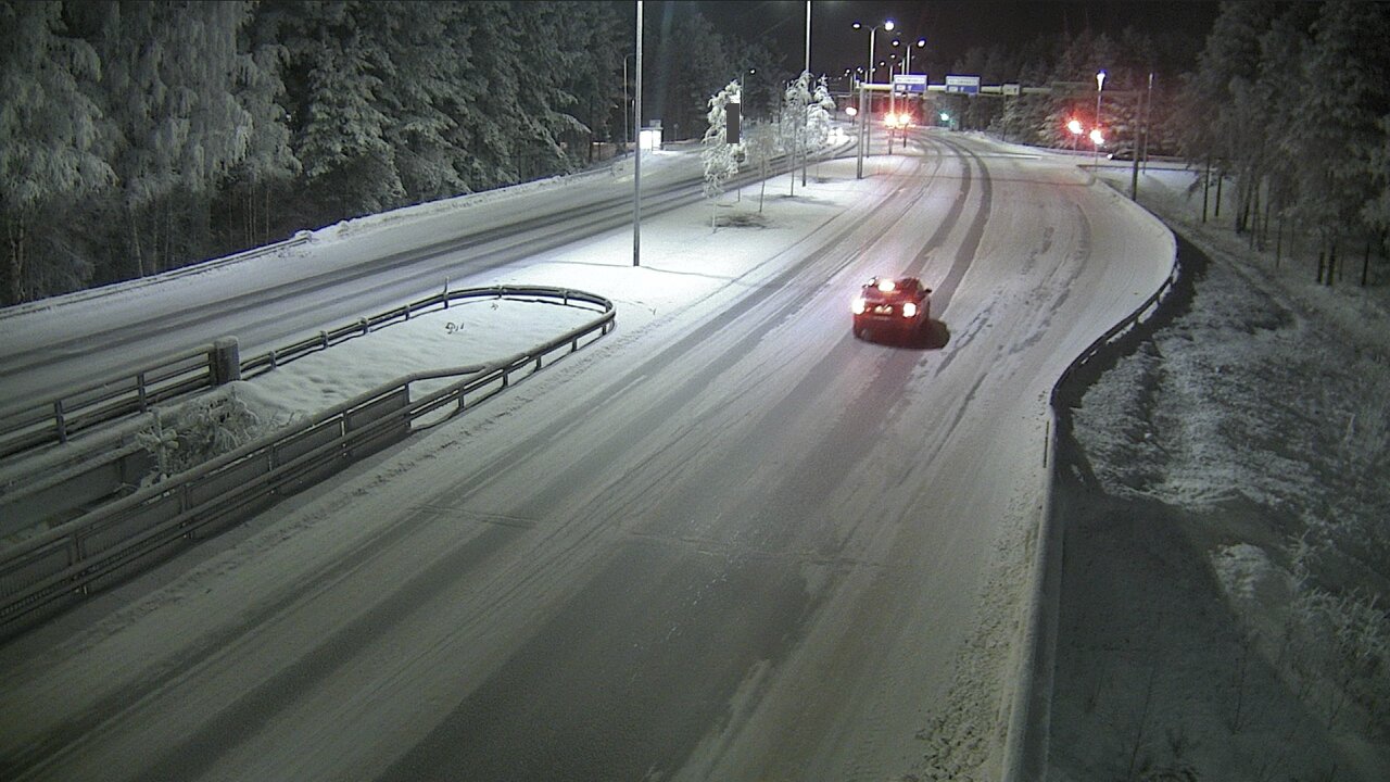 Weather Camera Image Road 4 Oulu, Isko, Oulu, Pohjois-Pohjanmaa