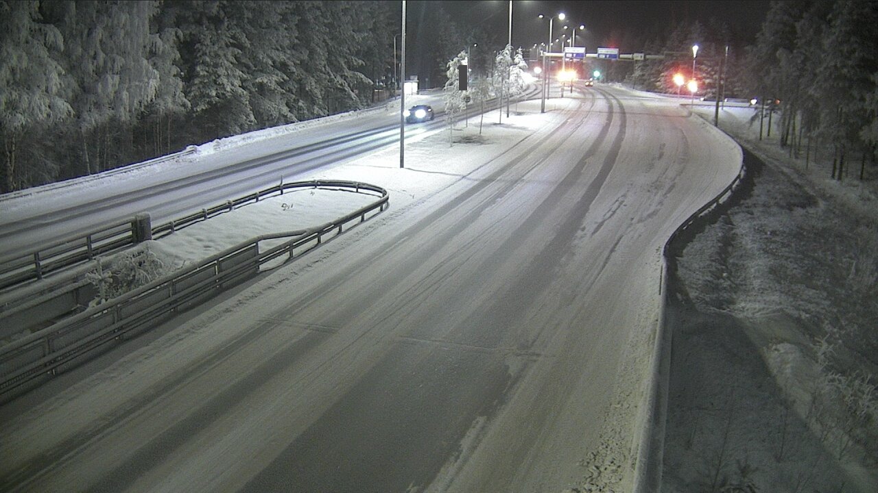 Weather Camera Image Road 4 Oulu, Isko, Oulu, Pohjois-Pohjanmaa
