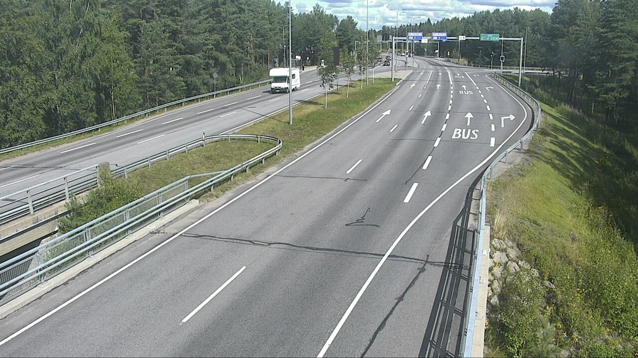 Weather Camera Image Road 4 Oulu, Isko, Oulu, Pohjois-Pohjanmaa