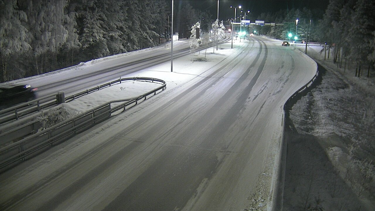 Weather Camera Image Road 4 Oulu, Isko, Oulu, Pohjois-Pohjanmaa