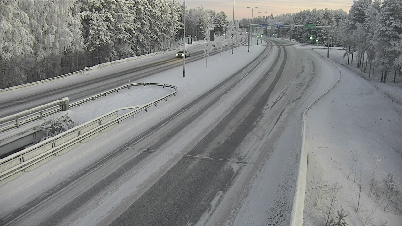Weather Camera Image Road 4 Oulu, Isko, Oulu, Pohjois-Pohjanmaa