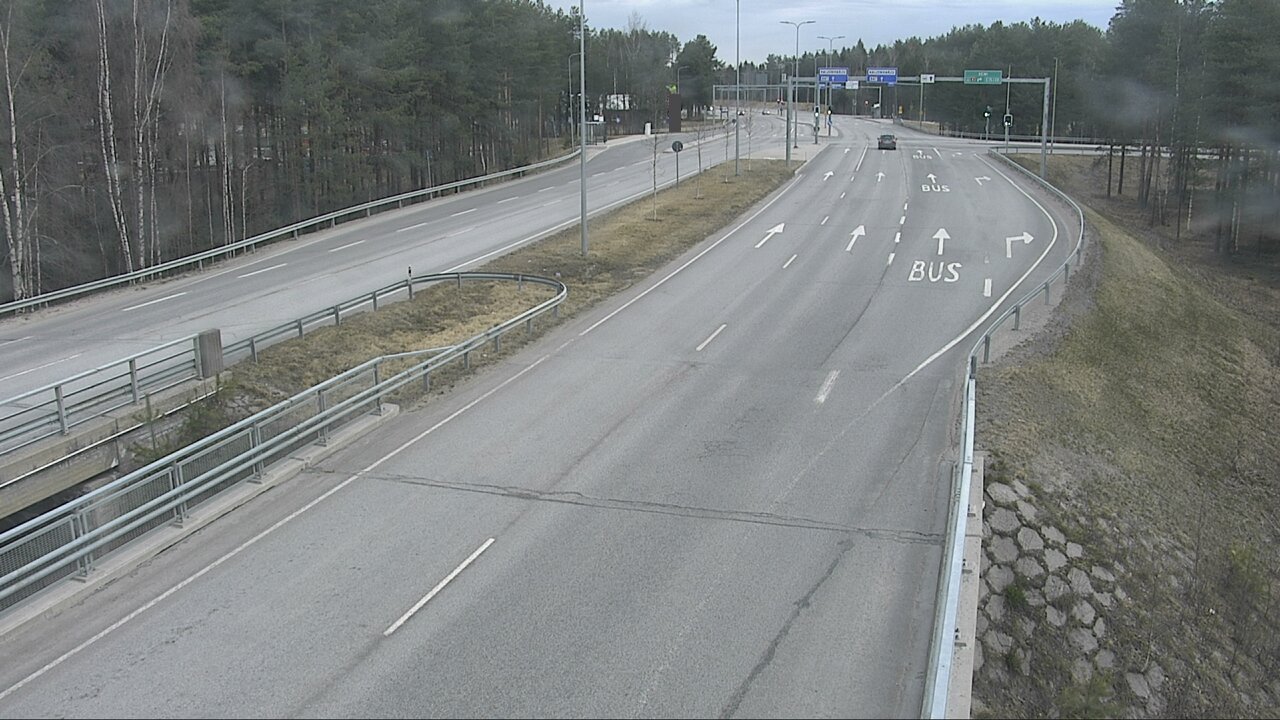 Weather Camera Image Road 4 Oulu, Isko, Oulu, Pohjois-Pohjanmaa