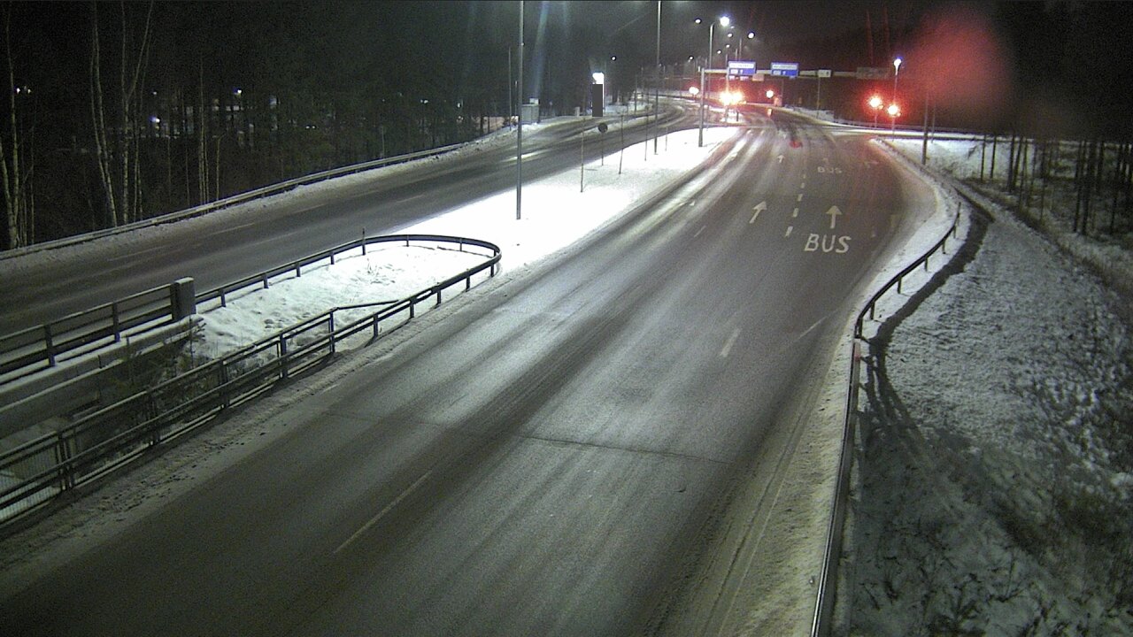 Weather Camera Image Väg 4 Uleåborg, Isko, Oulu, Pohjois-Pohjanmaa