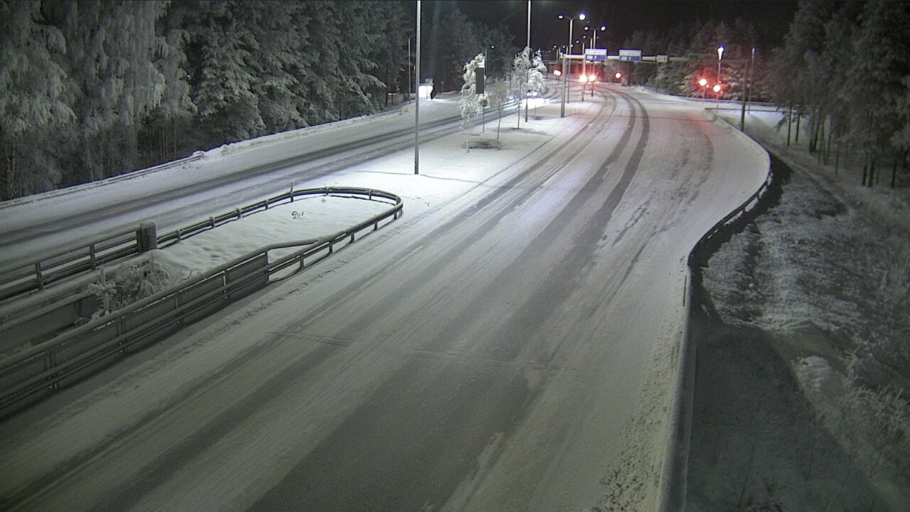 Weather Camera Image Road 4 Oulu, Isko, Oulu, Pohjois-Pohjanmaa
