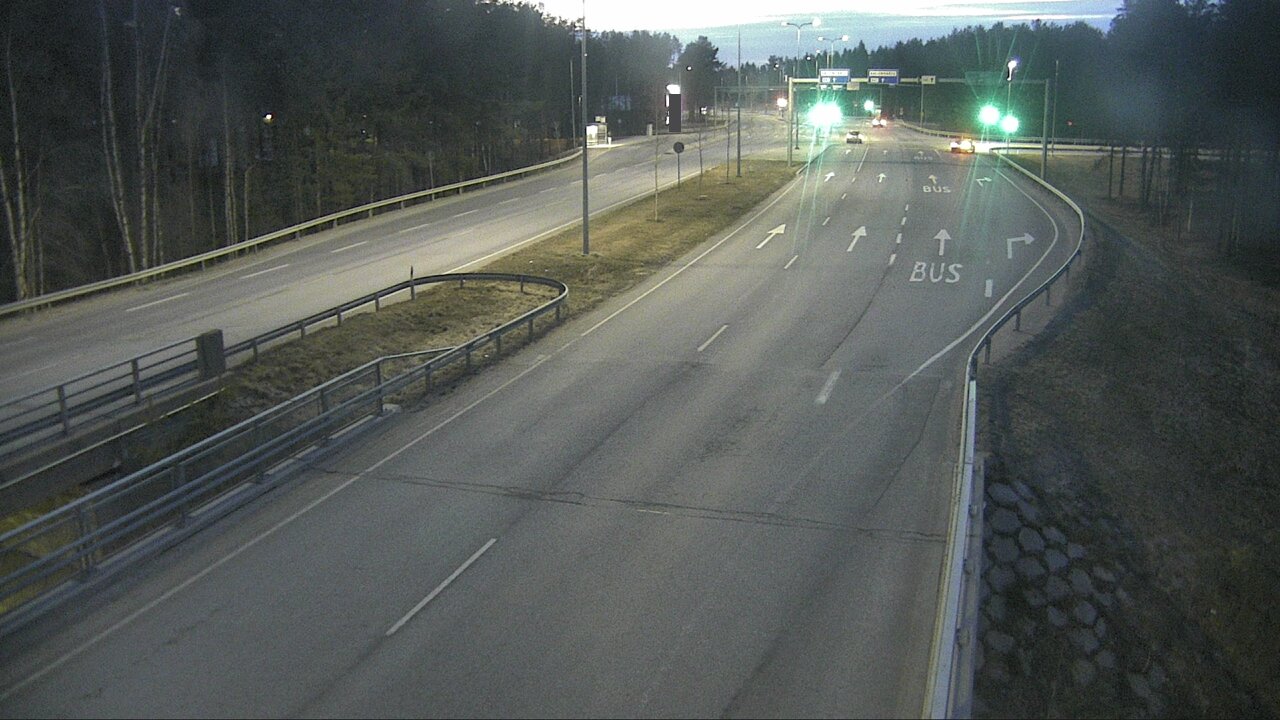 Weather Camera Image Väg 4 Uleåborg, Isko, Oulu, Pohjois-Pohjanmaa