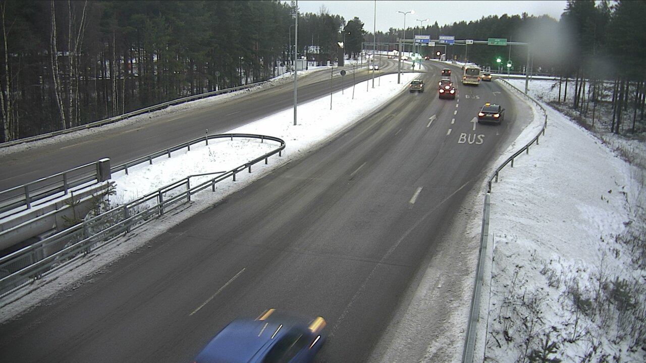 Weather Camera Image Road 4 Oulu, Isko, Oulu, Pohjois-Pohjanmaa