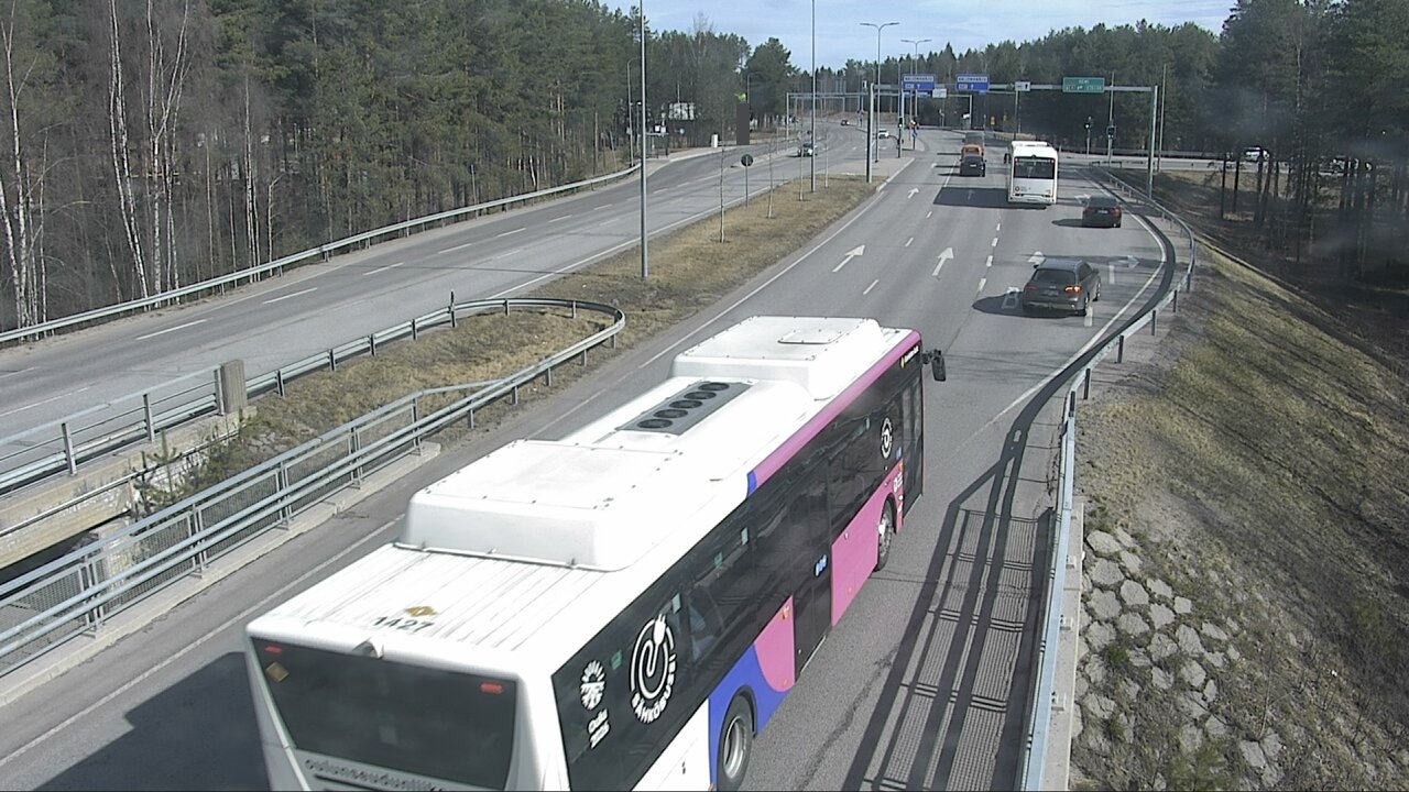 Weather Camera Image Road 4 Oulu, Isko, Oulu, Pohjois-Pohjanmaa
