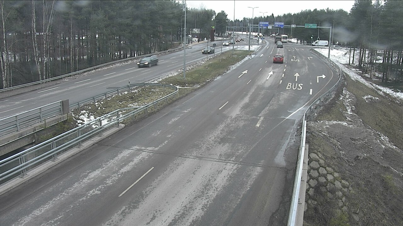 Weather Camera Image Road 4 Oulu, Isko, Oulu, Pohjois-Pohjanmaa
