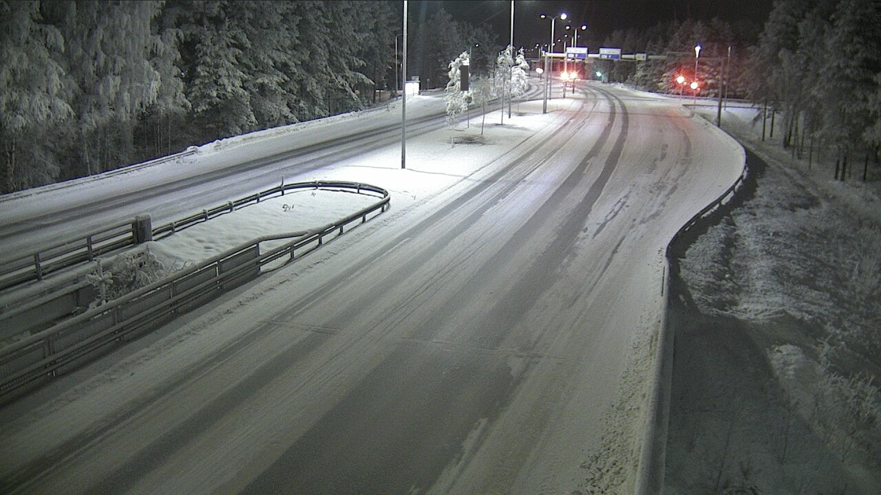 Weather Camera Image Road 4 Oulu, Isko, Oulu, Pohjois-Pohjanmaa
