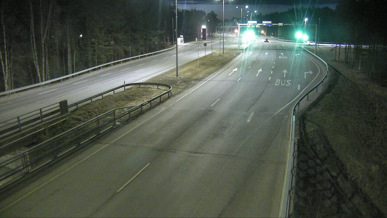 Weather Camera Image Väg 4 Uleåborg, Isko, Oulu, Pohjois-Pohjanmaa