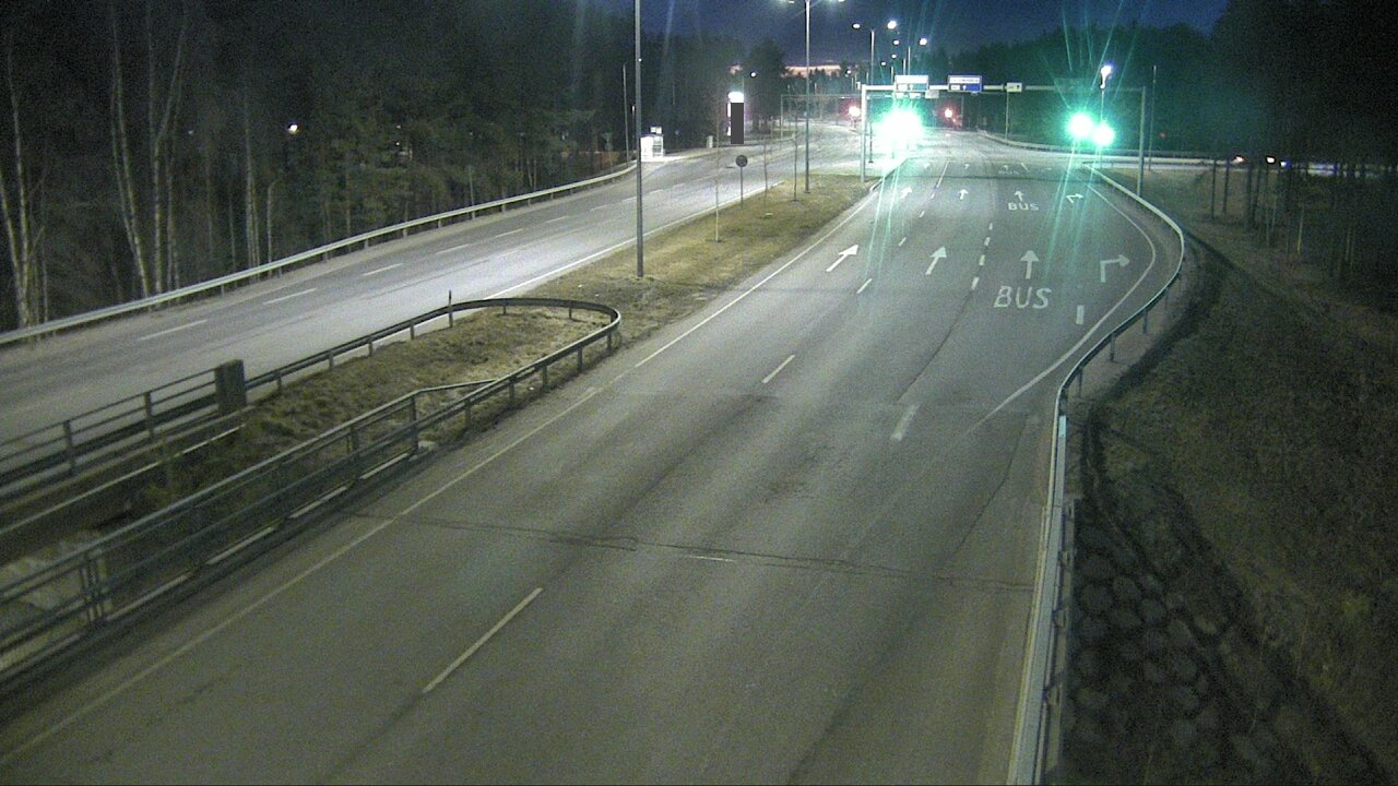 Weather Camera Image Väg 4 Uleåborg, Isko, Oulu, Pohjois-Pohjanmaa