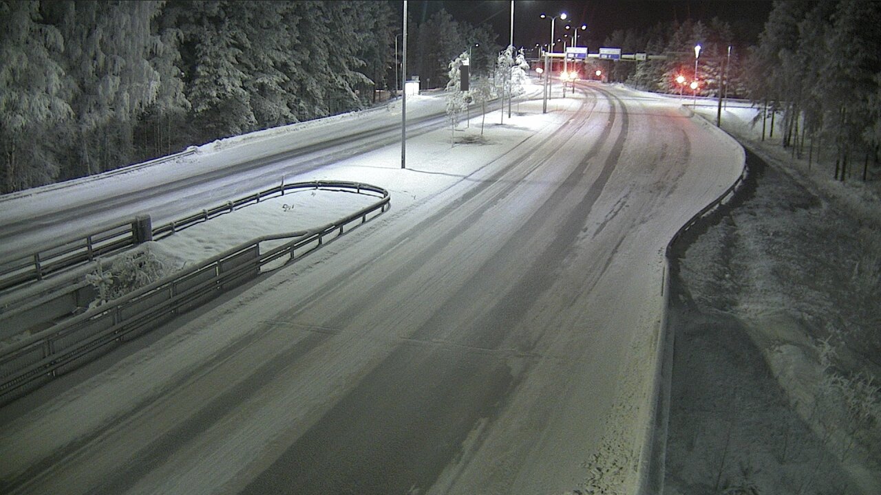 Weather Camera Image Road 4 Oulu, Isko, Oulu, Pohjois-Pohjanmaa
