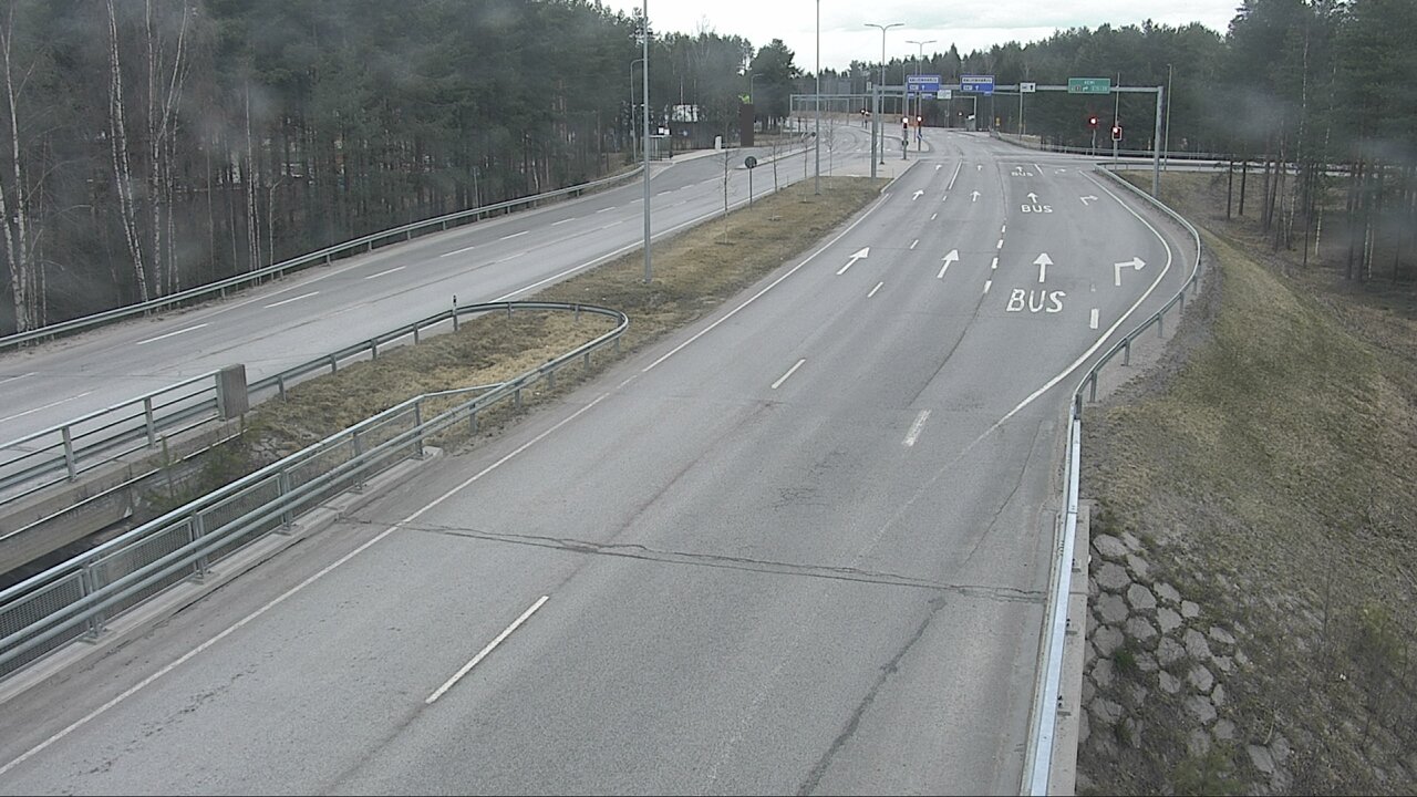 Weather Camera Image Road 4 Oulu, Isko, Oulu, Pohjois-Pohjanmaa
