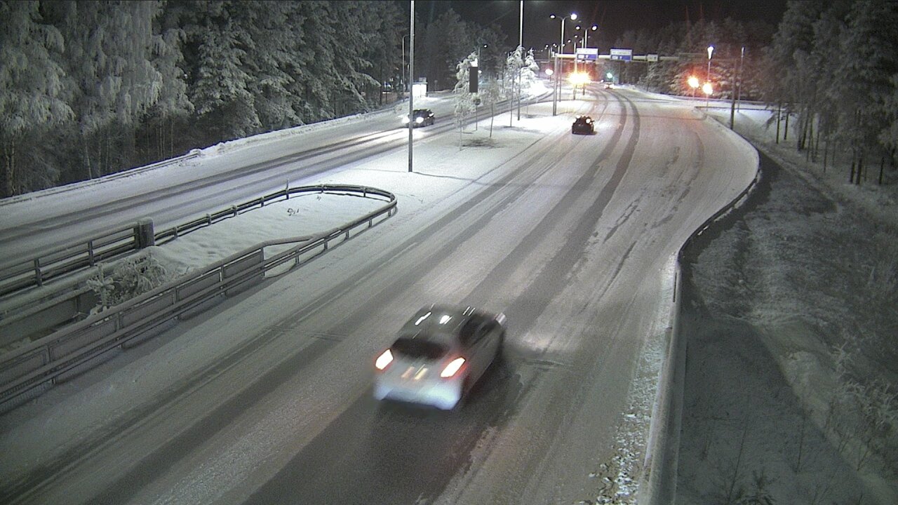 Weather Camera Image Road 4 Oulu, Isko, Oulu, Pohjois-Pohjanmaa