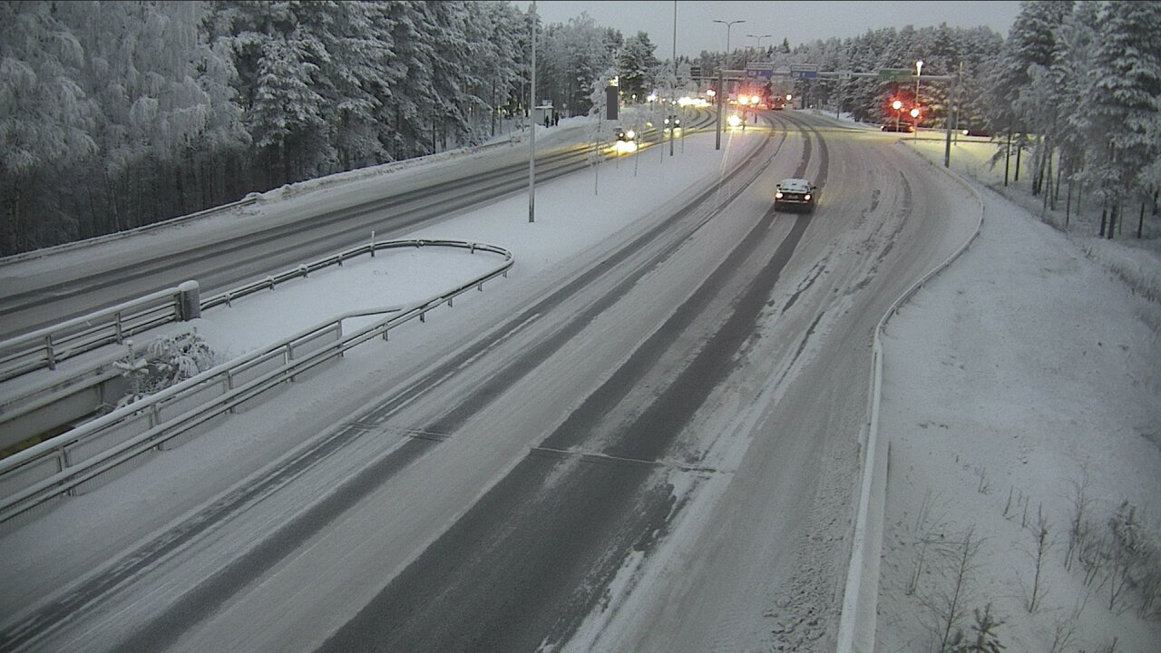 Weather Camera Image Road 4 Oulu, Isko, Oulu, Pohjois-Pohjanmaa