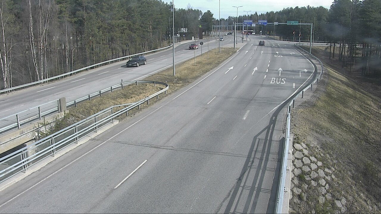 Weather Camera Image Road 4 Oulu, Isko, Oulu, Pohjois-Pohjanmaa