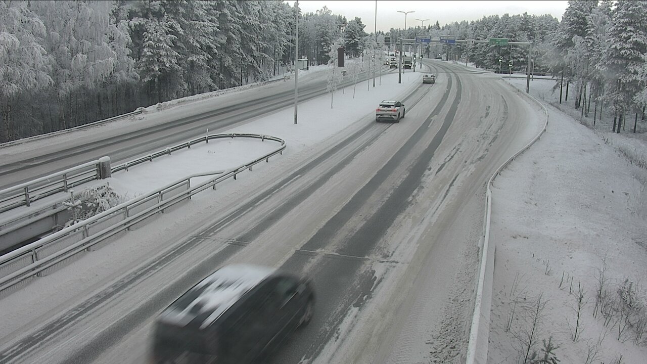 Weather Camera Image Road 4 Oulu, Isko, Oulu, Pohjois-Pohjanmaa