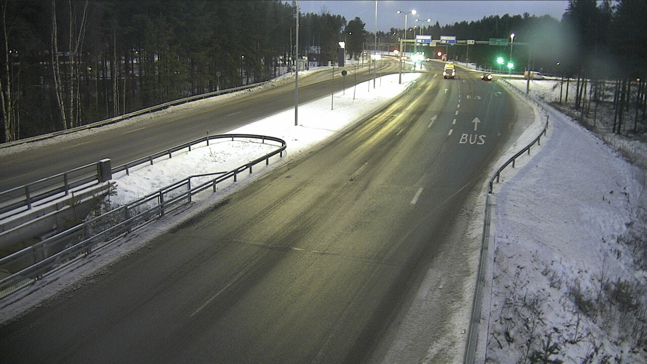 Weather Camera Image Road 4 Oulu, Isko, Oulu, Pohjois-Pohjanmaa