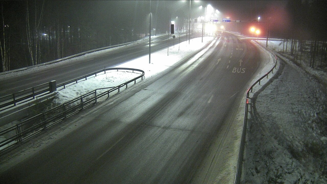 Weather Camera Image Väg 4 Uleåborg, Isko, Oulu, Pohjois-Pohjanmaa