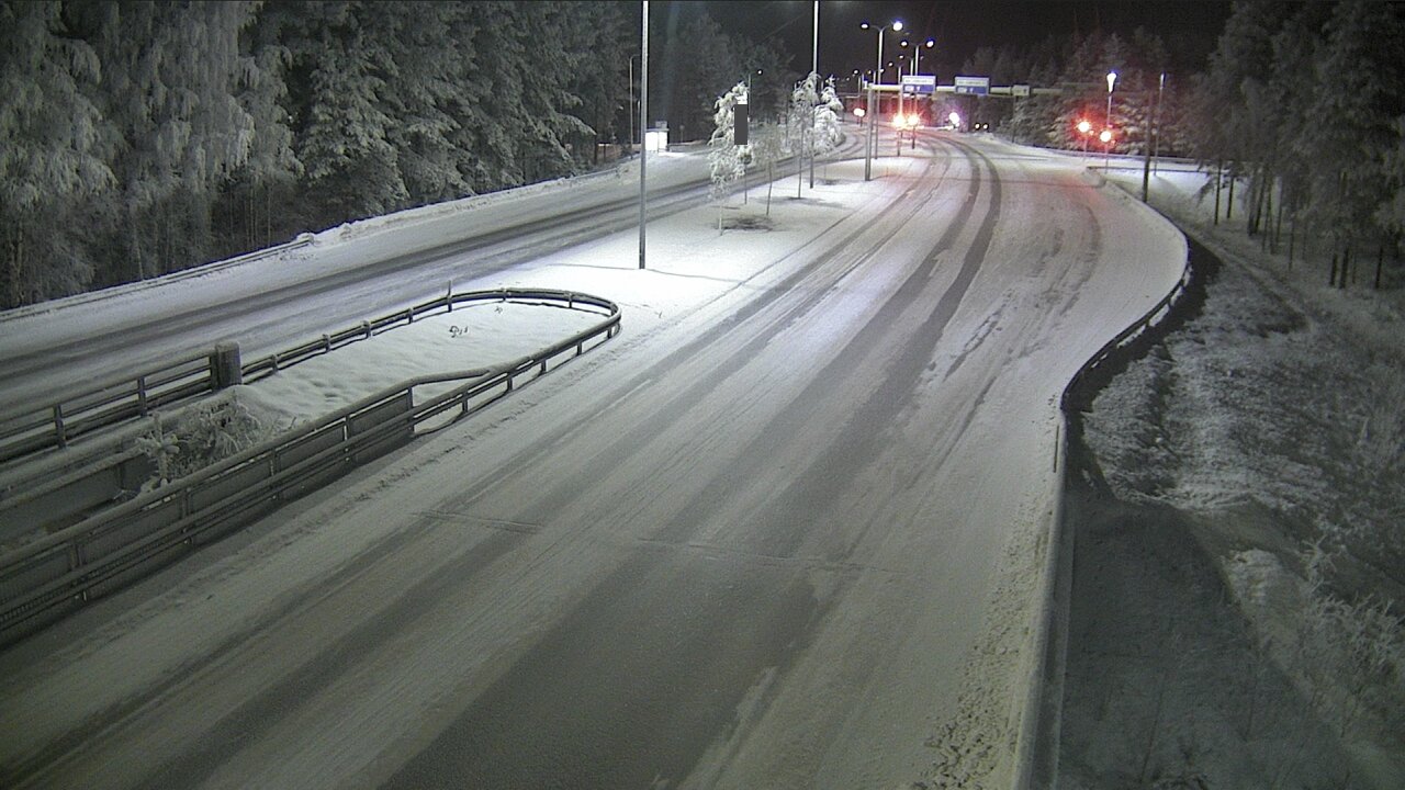 Weather Camera Image Road 4 Oulu, Isko, Oulu, Pohjois-Pohjanmaa