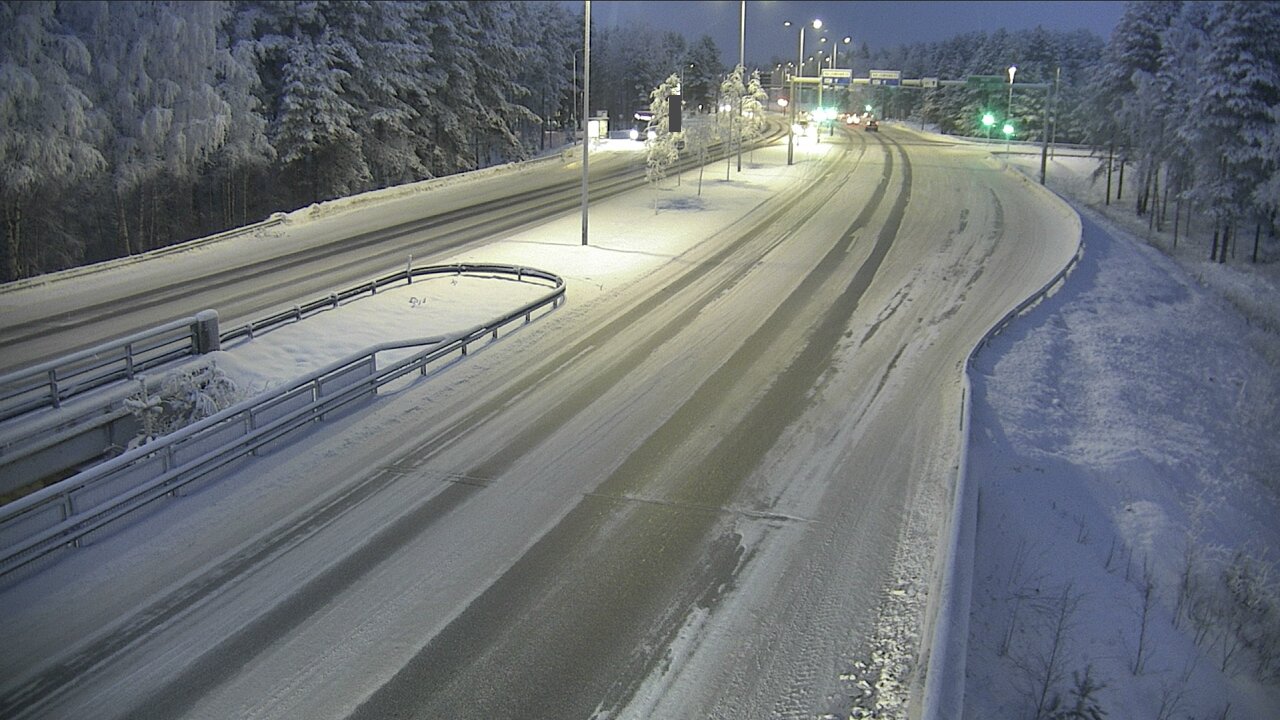 Weather Camera Image Road 4 Oulu, Isko, Oulu, Pohjois-Pohjanmaa