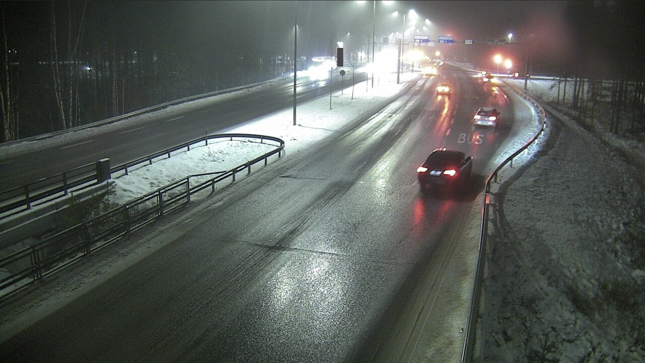 Weather Camera Image Väg 4 Uleåborg, Isko, Oulu, Pohjois-Pohjanmaa